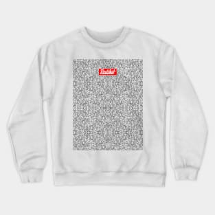 Redshit Origami Pattern Crewneck Sweatshirt